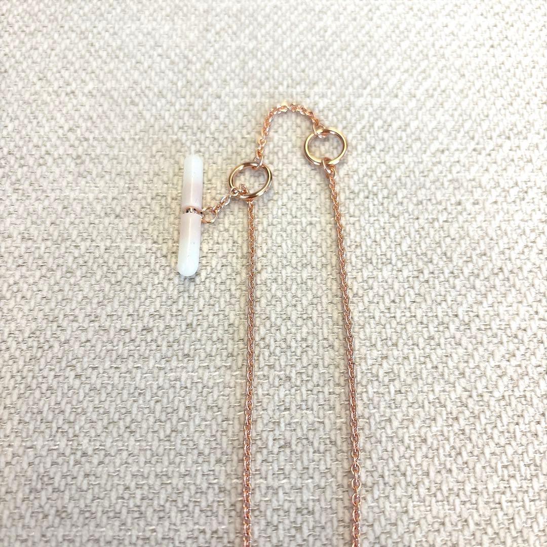 【新品未使用】HERMES エルメス ミニマイヨンPMネックレス クレーム