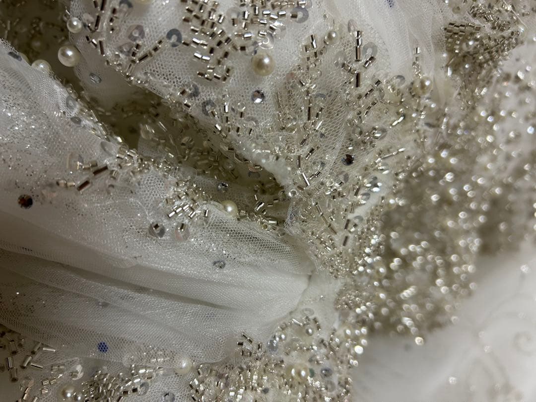 【1月末で処分予定です！】韓国　ウエディングドレス　専用バッグ付き