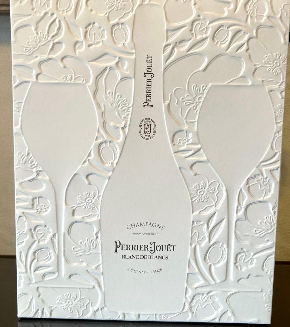【新品未使用】PERRIER-JOUETブランドブラン シャンパン グラスセット