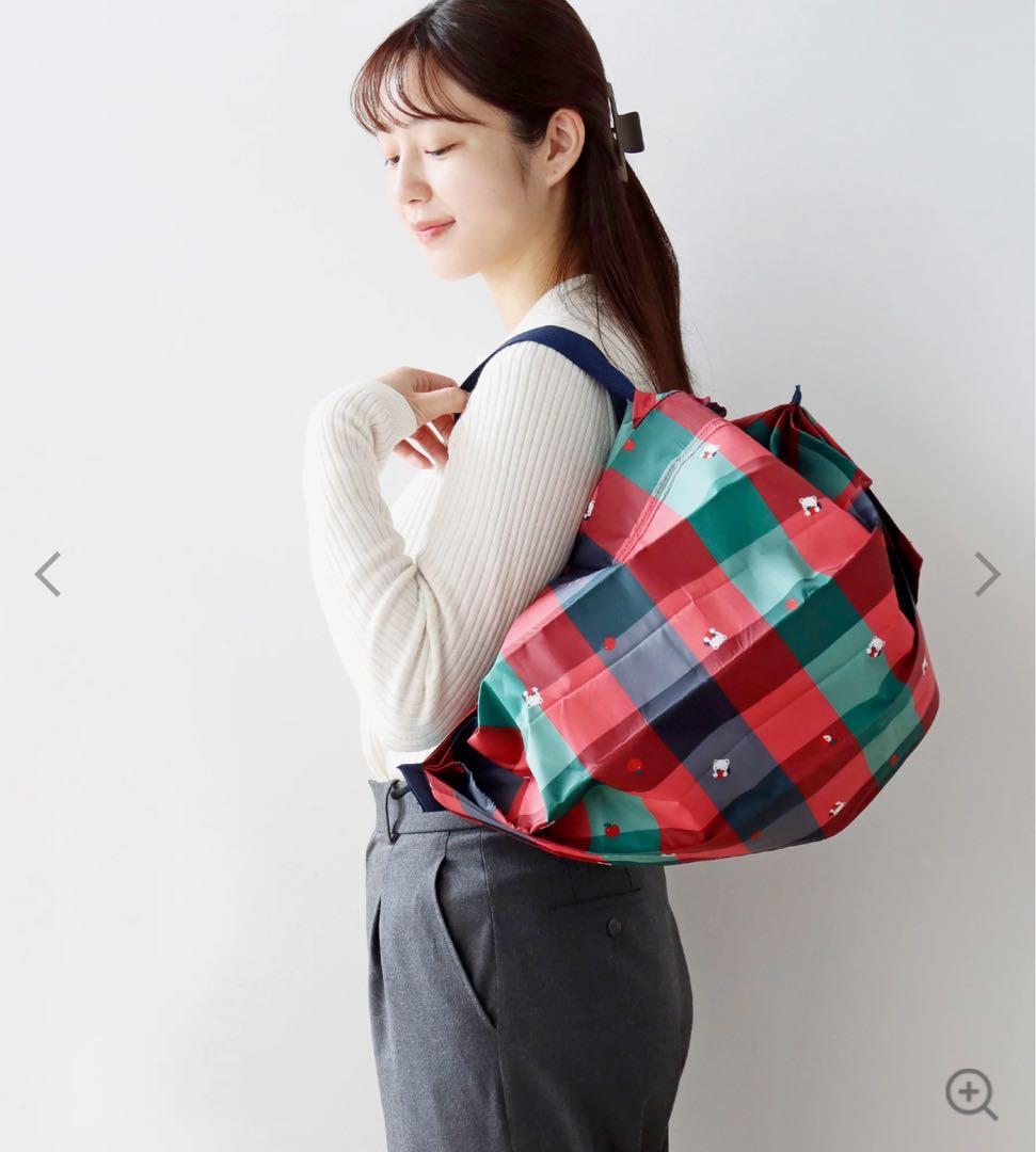 【完売品✨️】ファミリア シュパット 保冷バッグ エコバック 20L チェック
