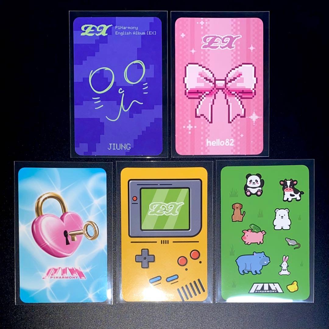 P1Harmony ジウン トレカ セット EX US