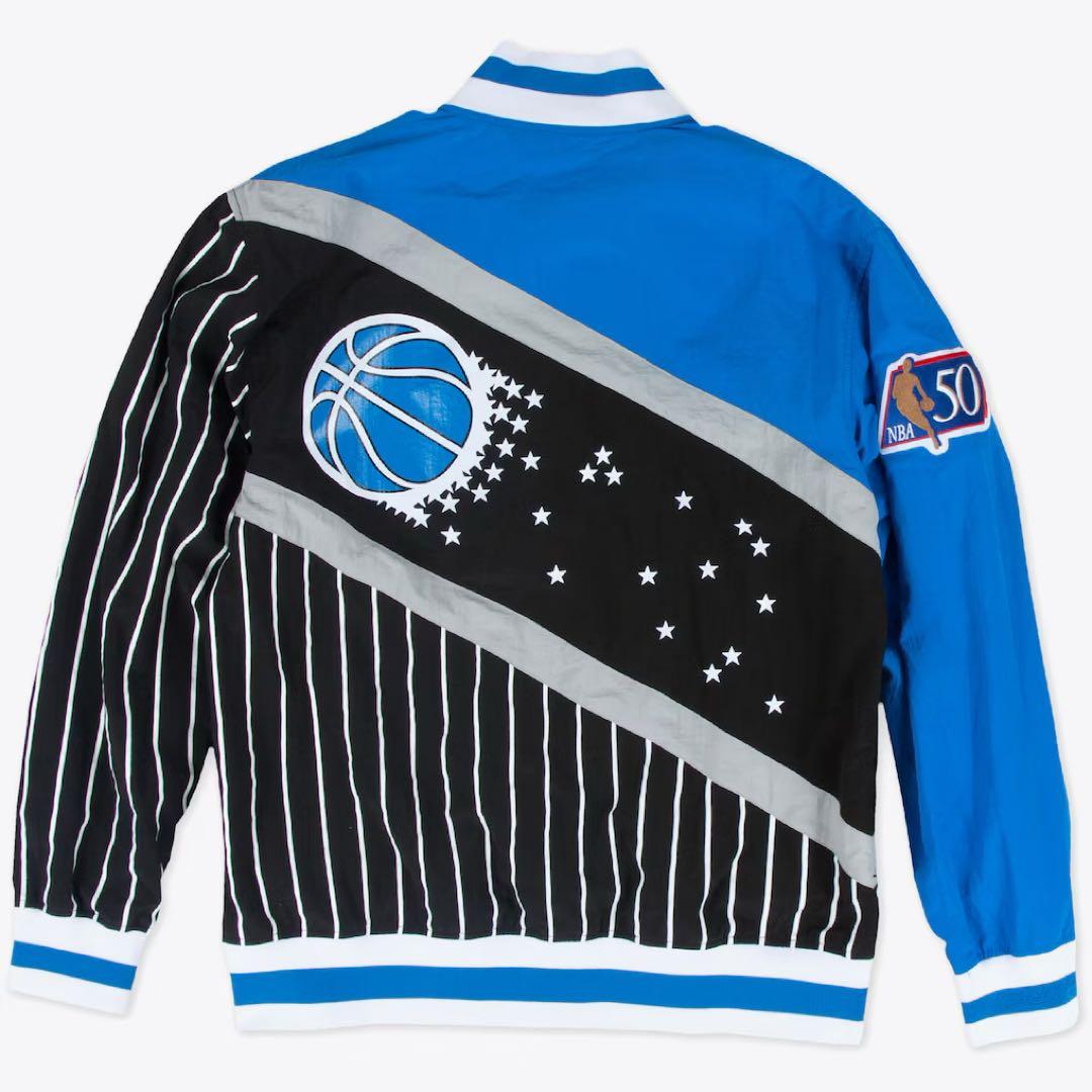 専用ミッチェルアンドネス Orlando Magic Warmup Jacket
