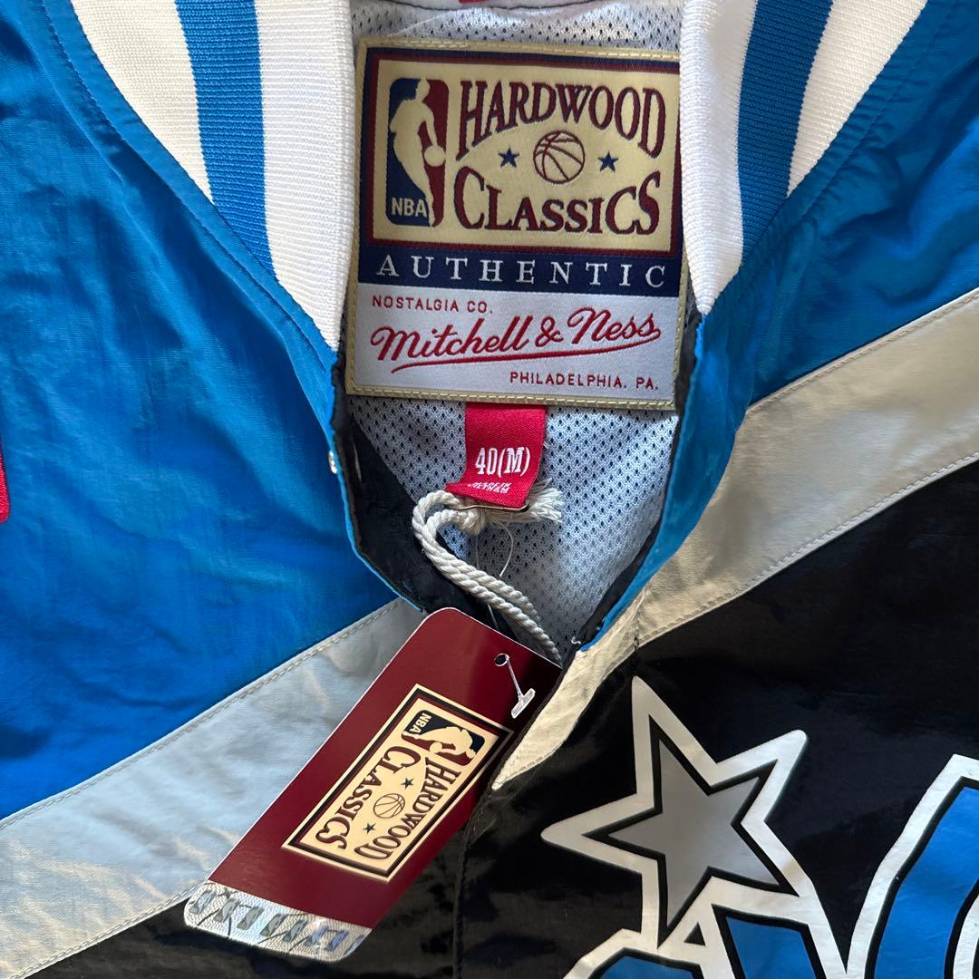 専用ミッチェルアンドネス Orlando Magic Warmup Jacket