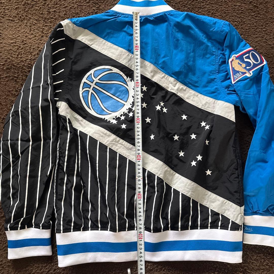 専用ミッチェルアンドネス Orlando Magic Warmup Jacket