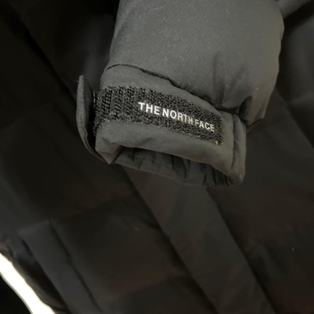 美品 ノースフェイス ロングダウンジャケット メンズXS レディースM ブラック