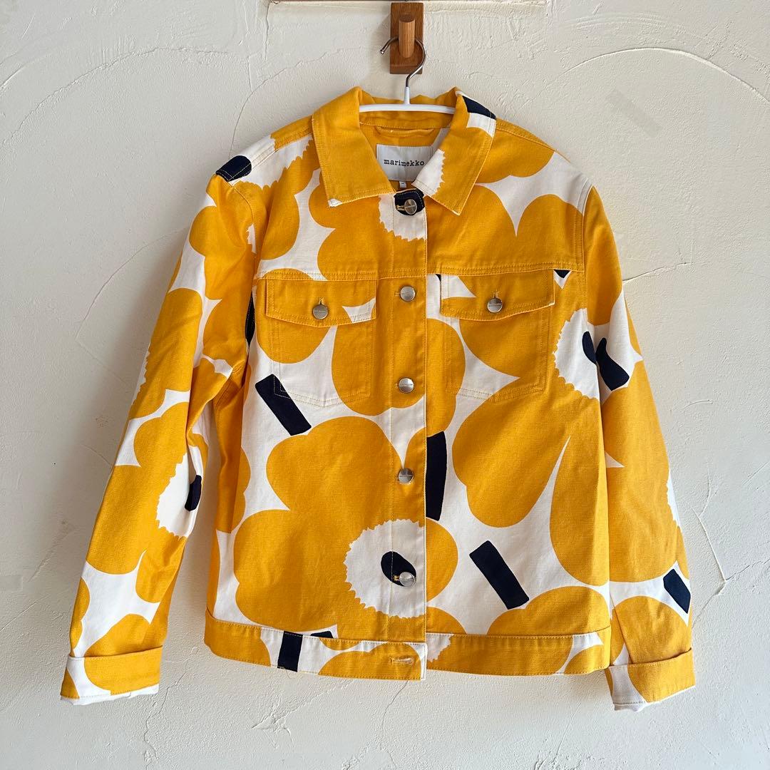 マリメッコ　ウニッコ　ジャケット 40 正規品　美品 アウターmarimekko