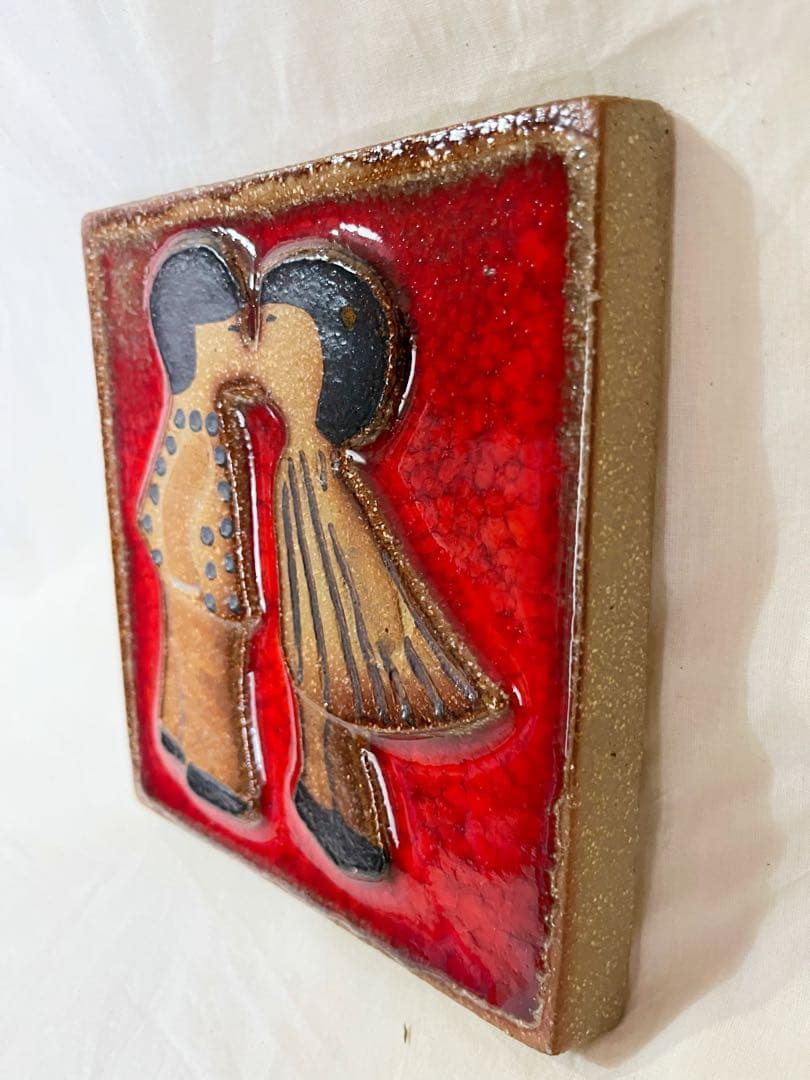 デンマーク製　スーホルム　陶板　北欧ビンテージ