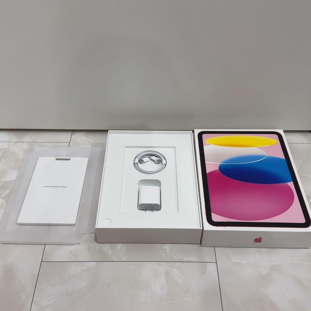 Apple iPad 第10世代 ピンク 64GB Wi-Fiモデル本体
