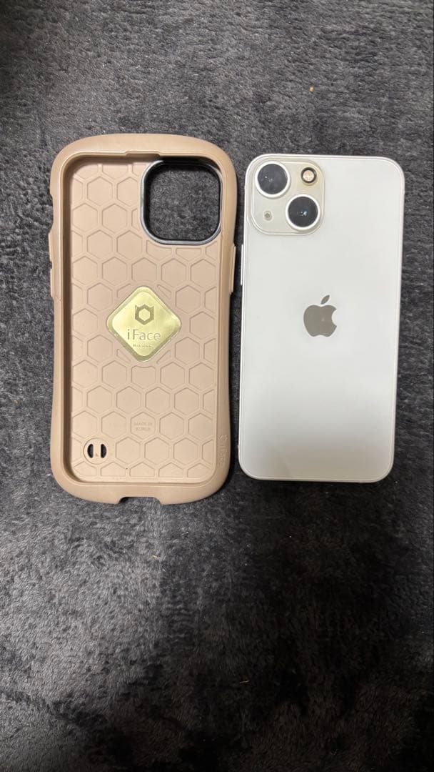 Apple iPhone 13 mini ホワイト ケース画面コーティング済み