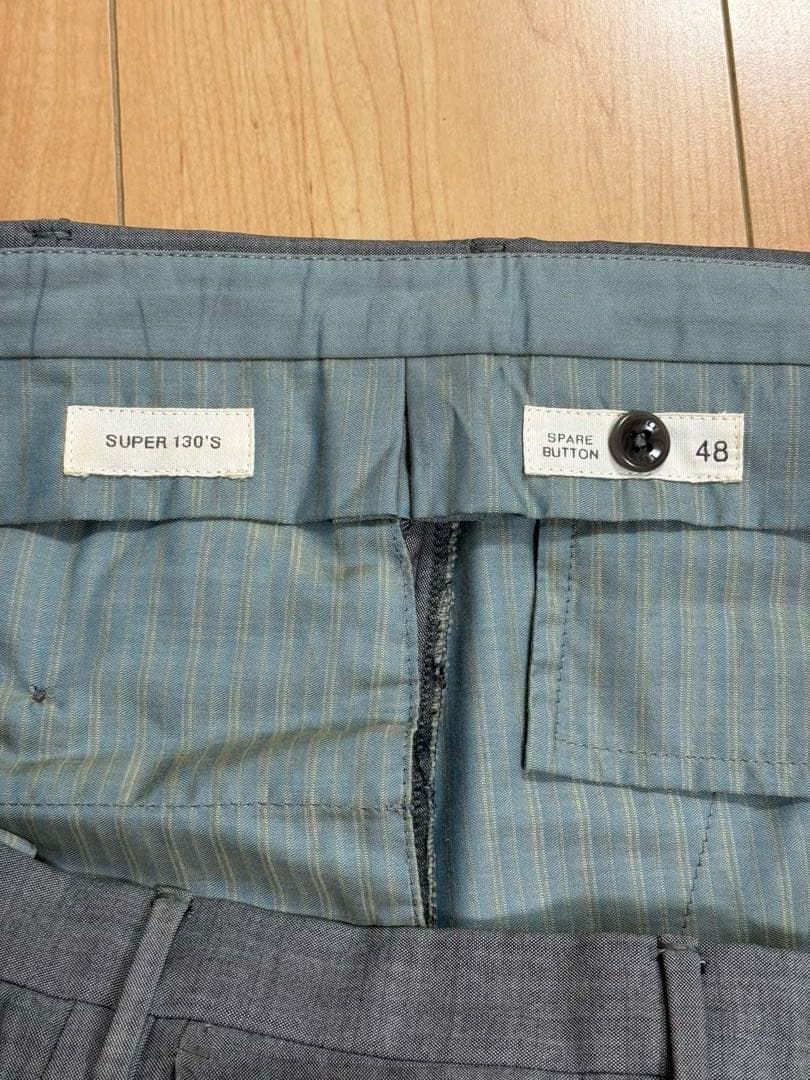 インコテックス ウールスラックス 48