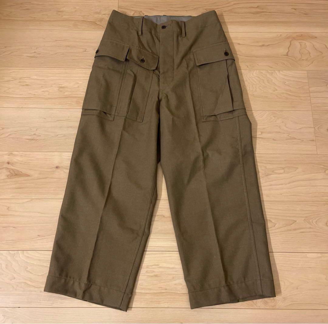 HAVERSACK ハバーサック ミリタリーサージカーゴパンツ