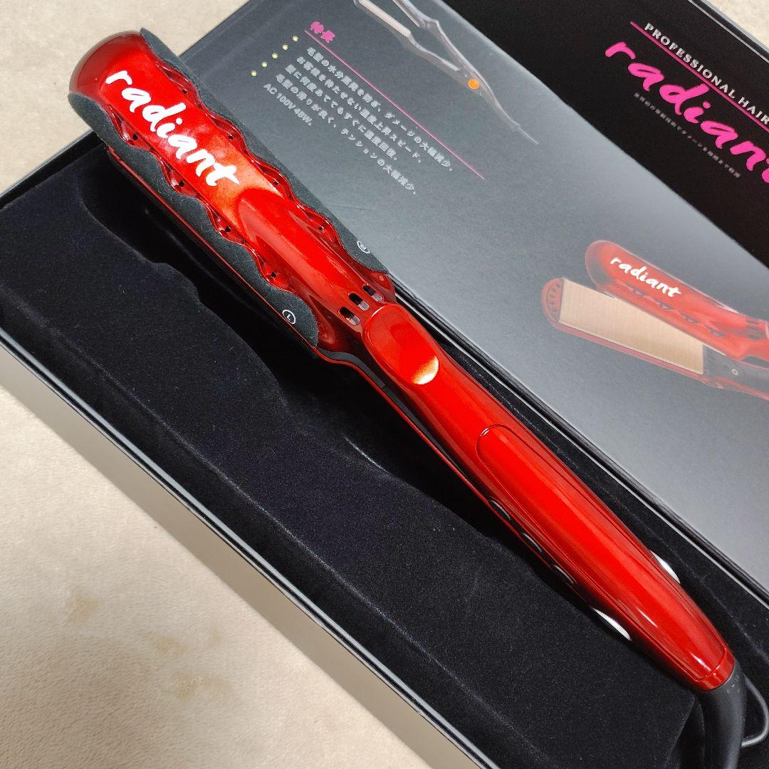 ラディアント ヘアーアイロン 28mm シルクプロ ストレート