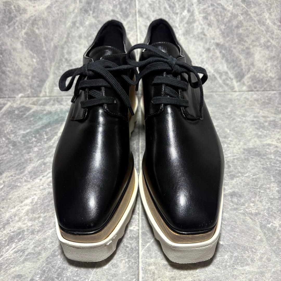 ⭐︎ステラマッカートニー⭐︎ プラットフォーム　シューズ　36 ブラック　黒