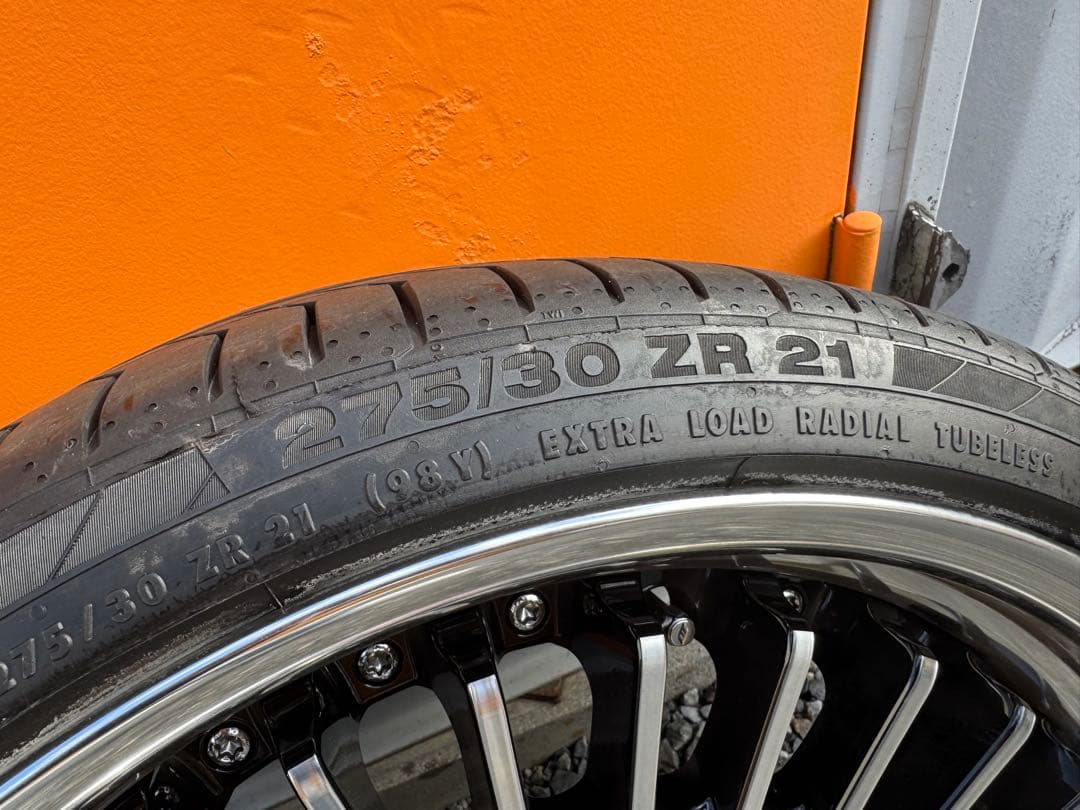 W222 メルセデスベンツ21インチ タイヤホイール WORK社製