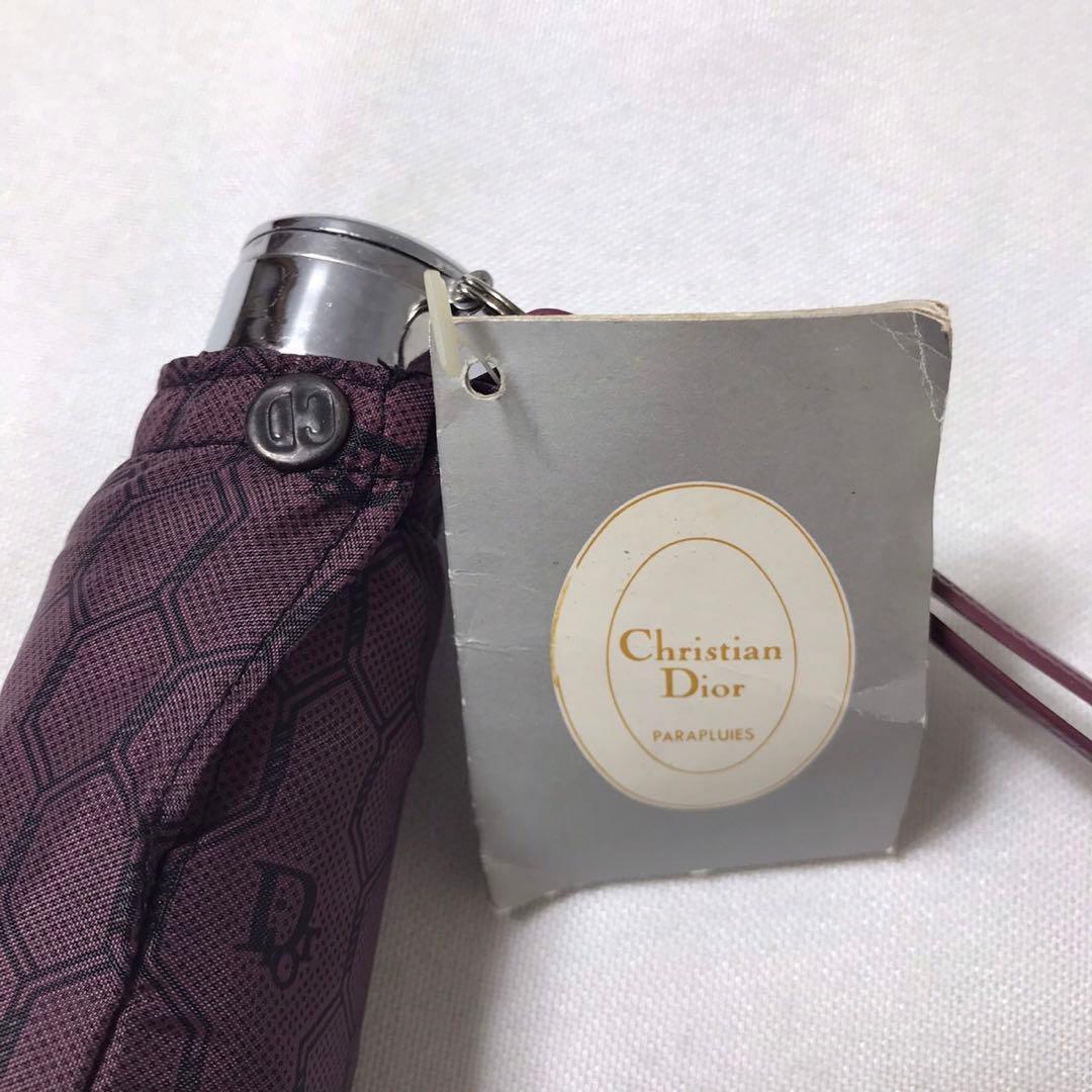 【未使用】Christian Dior クリスチャンディオール 折りたたみ傘