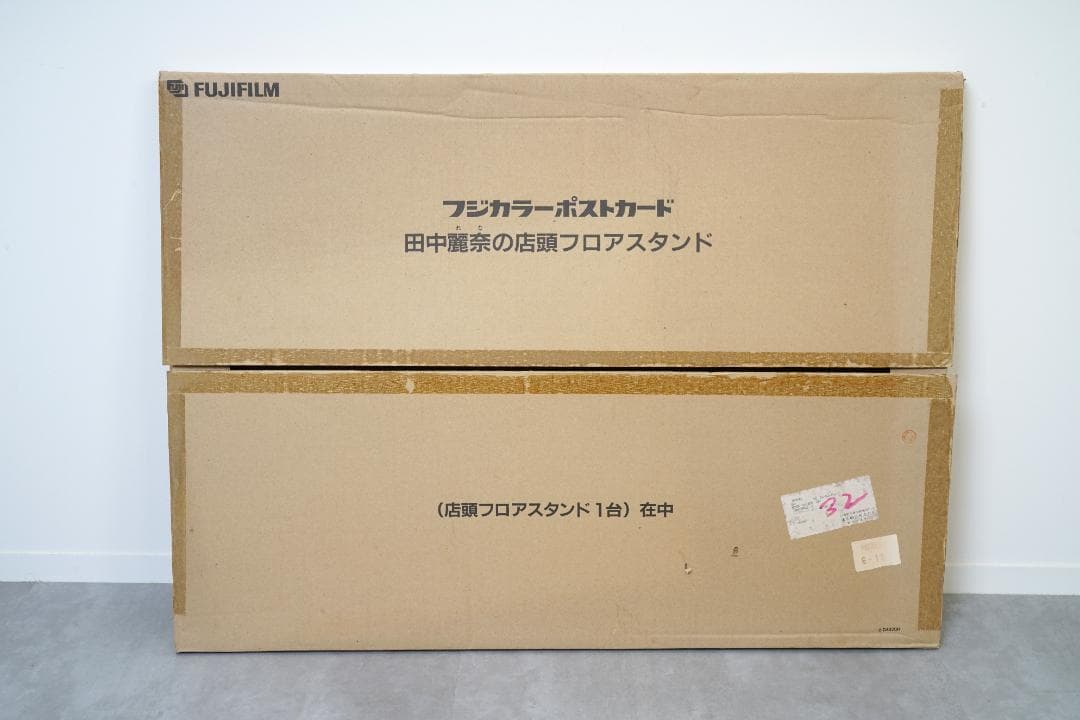 フジカラー　1999年　ポストカード　田中麗奈　店頭フロアスタンド　（新品）