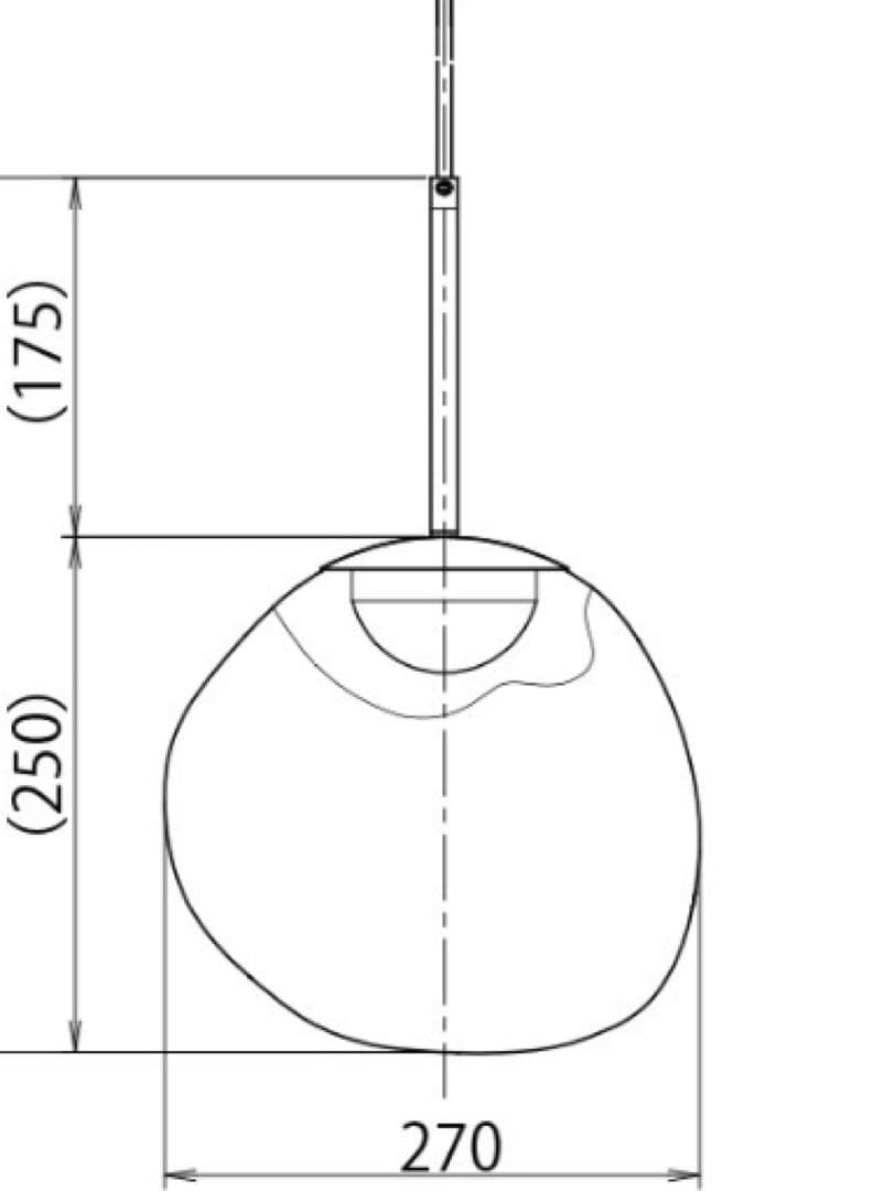 美品　トムディクソン Tom Dixon メルト 30 ペンダントライト　LED