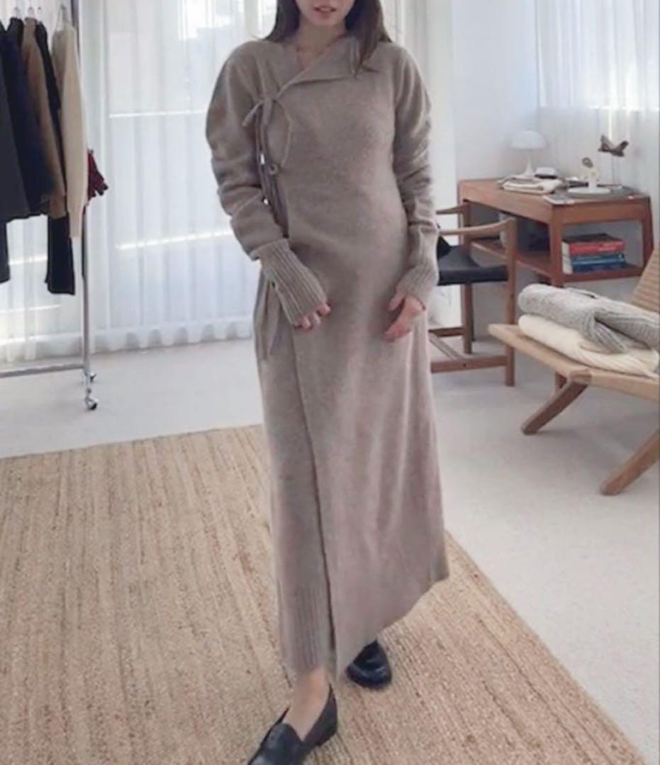 rielle riche リエルリシェ ニットワンピース 24AW 完売商品