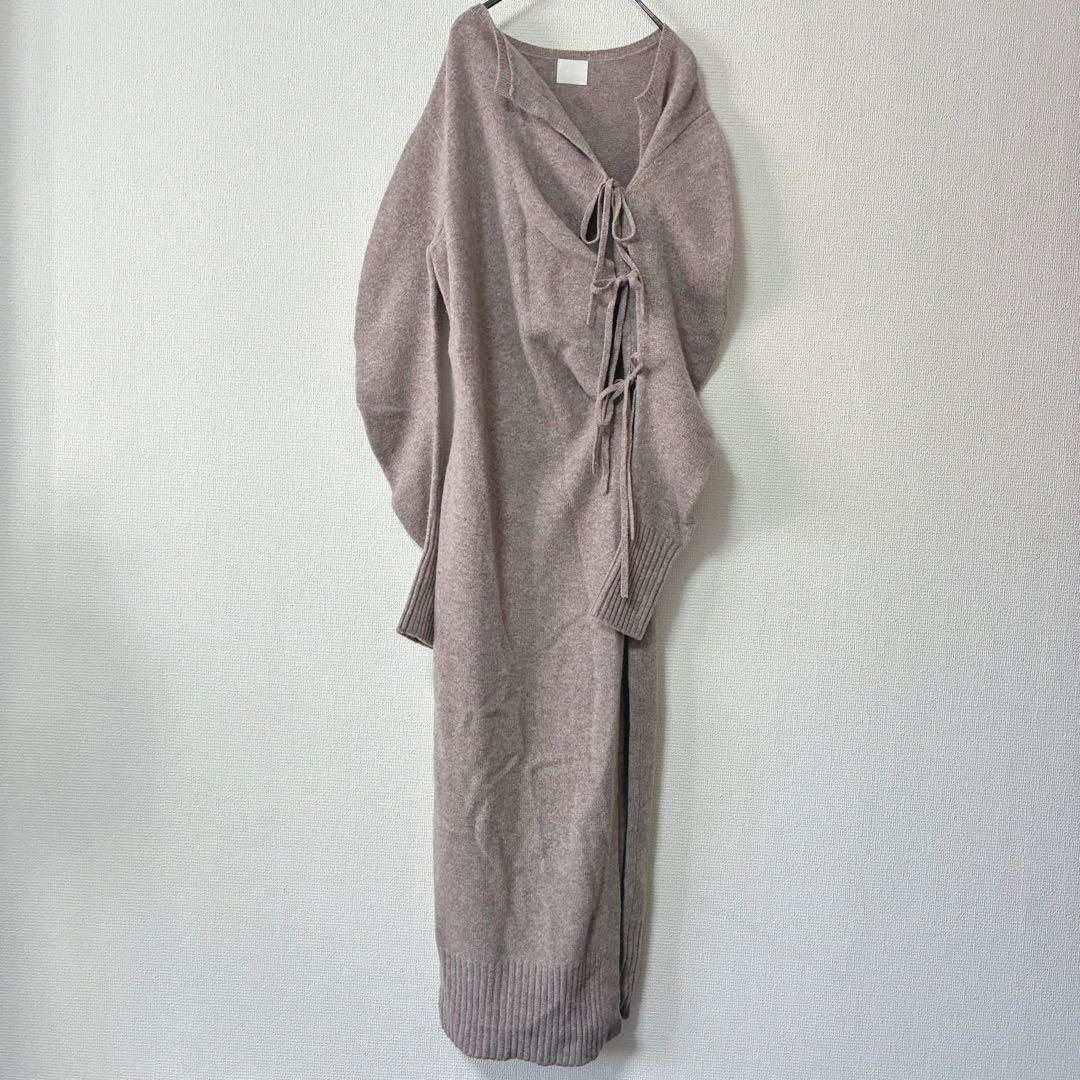 rielle riche リエルリシェ ニットワンピース 24AW 完売商品