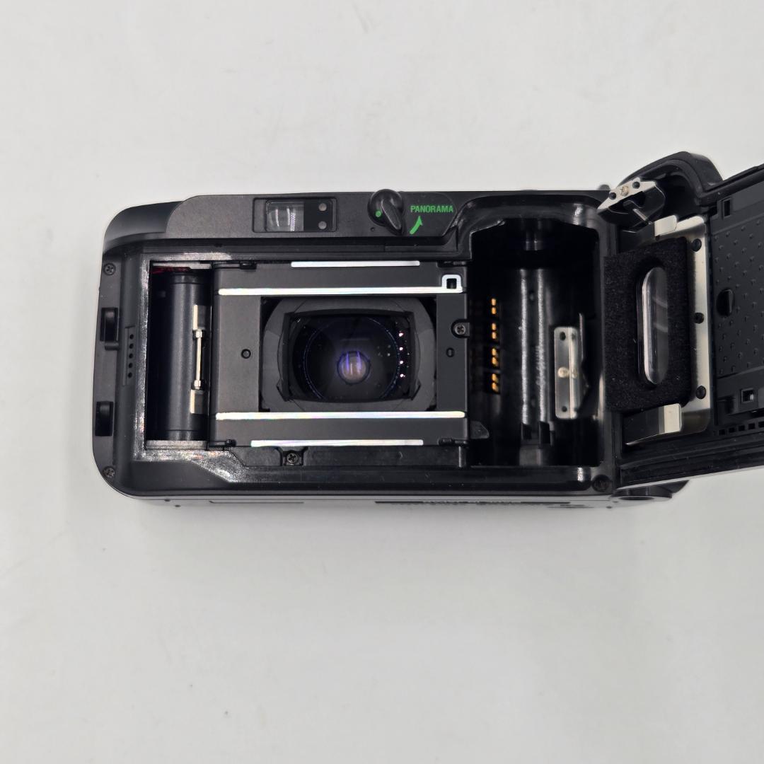 【美品】動作品 OLYMPUS μ[mju:] ZOOM PANORAMAカメラ