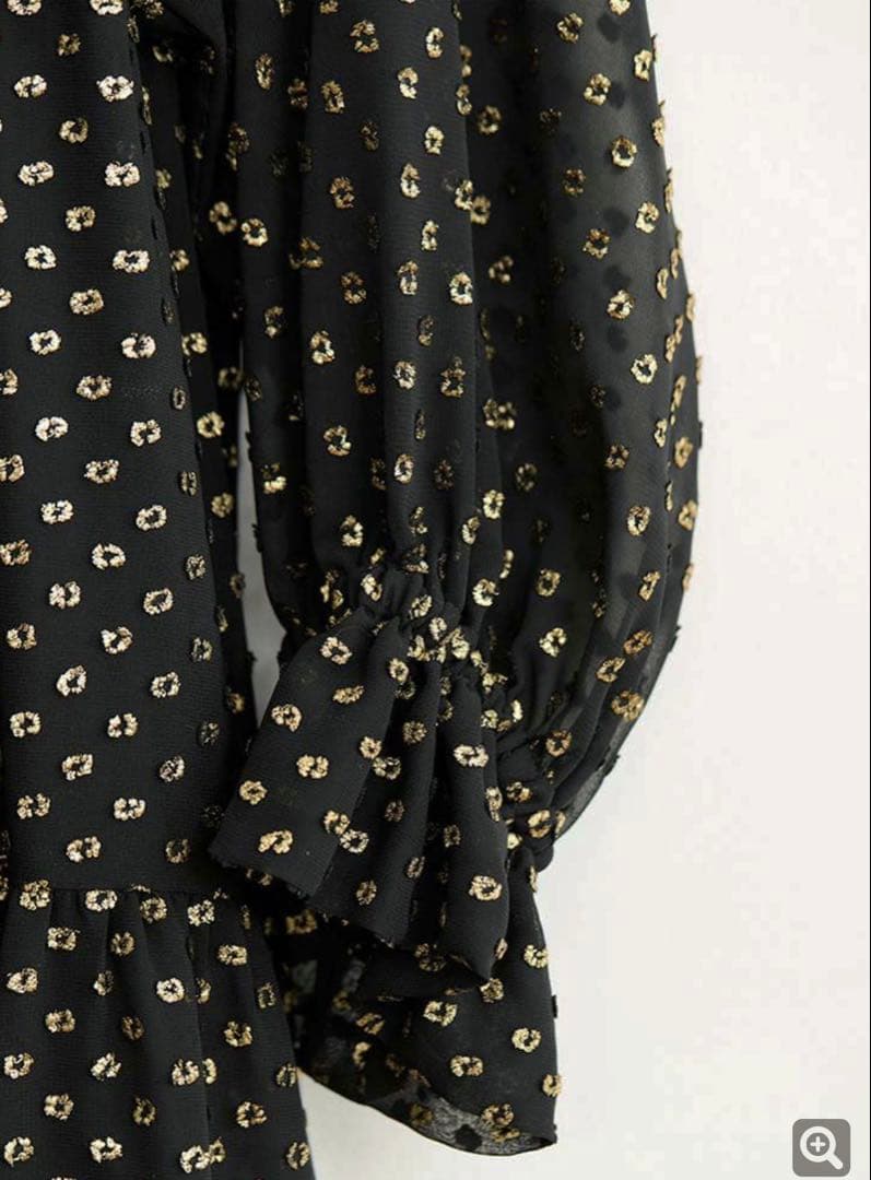 nakiusagi✨CLOTH&CROSS ドットジャガードティアード