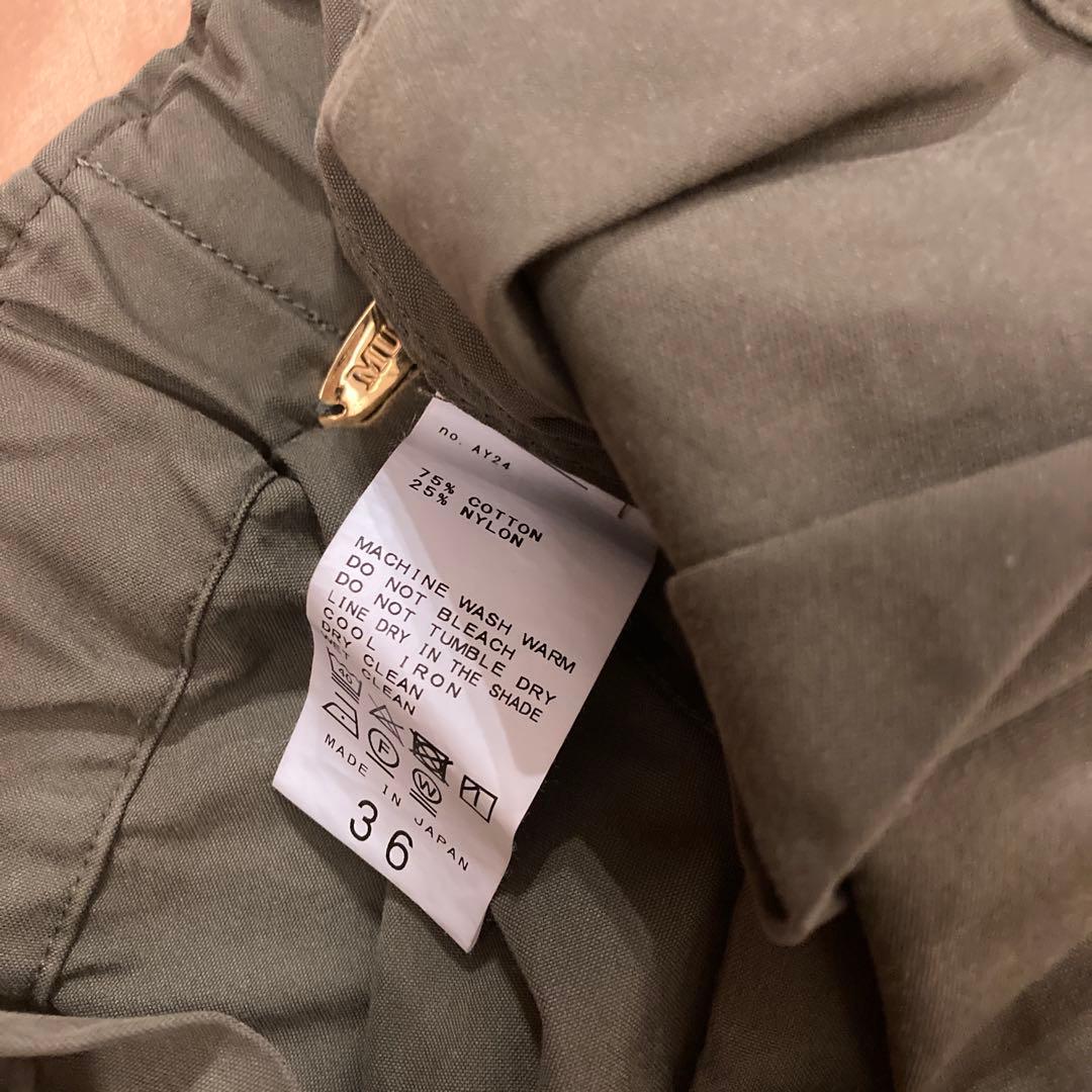 Deuxieme Classe military カーゴパンツ　36