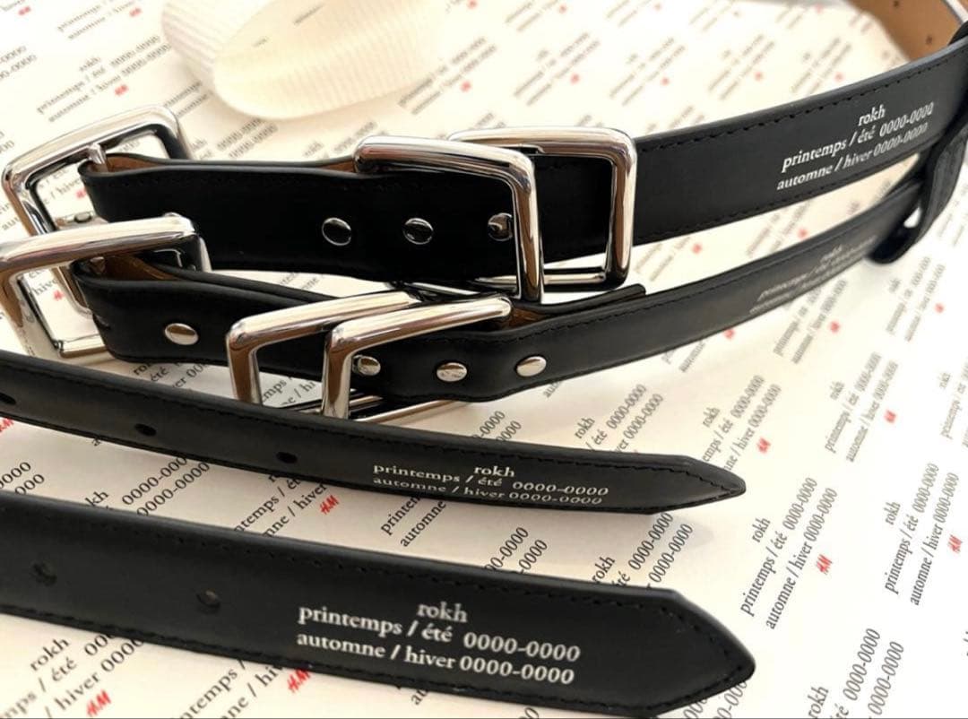 rokh x  レザーベルト