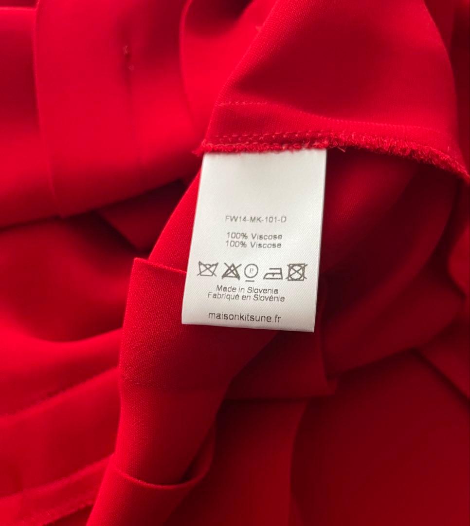 メゾンキツネ ボウタイ　ワンピース 日本未入荷　装苑 Valentino