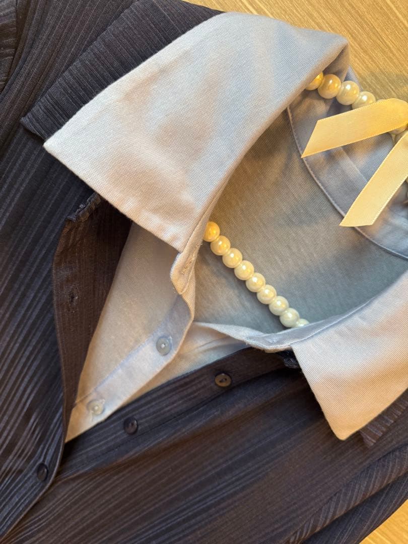 最終お値下げ‼︎FRAY I.D レイヤードポロカットソー2025 AW