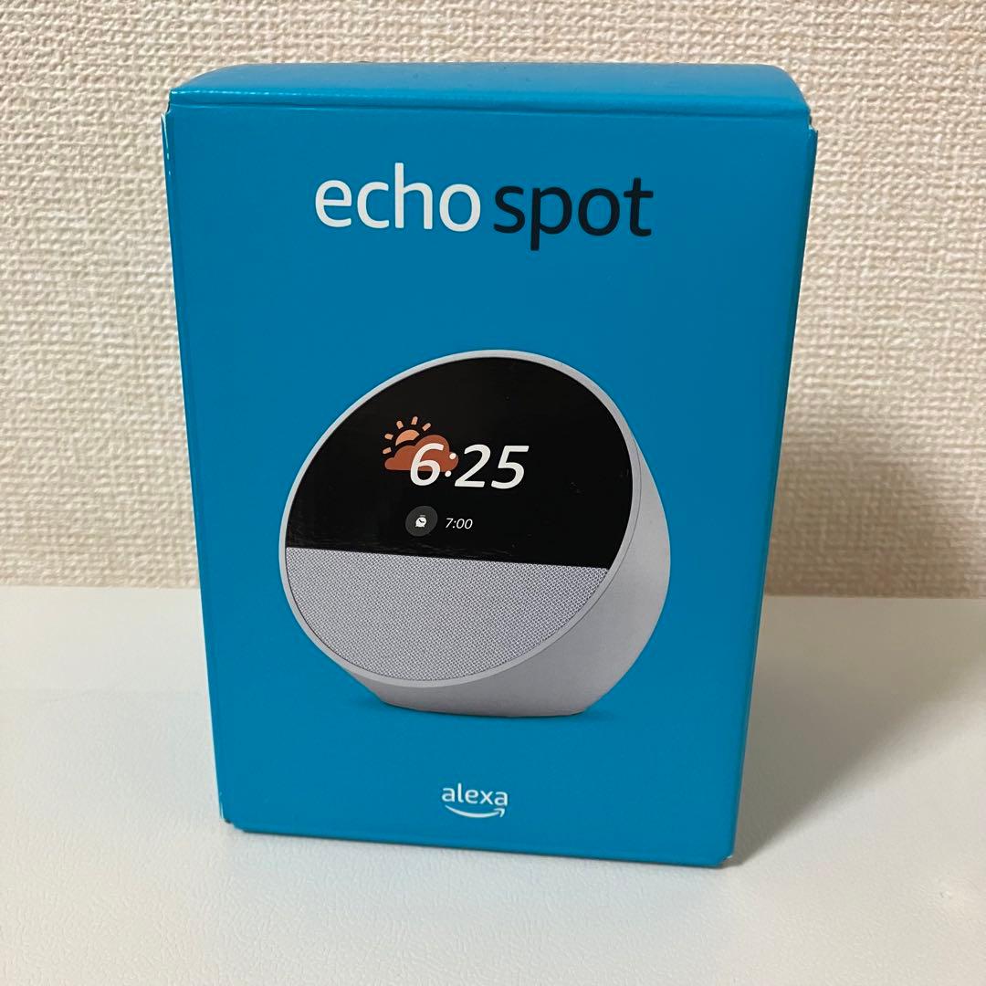 Echo Spot（2024年発売）ホワイトAlexa Amazon