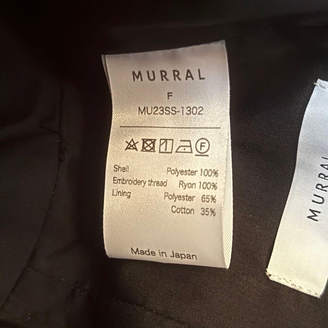 MURRALバケットハット Quartz embroidery hat