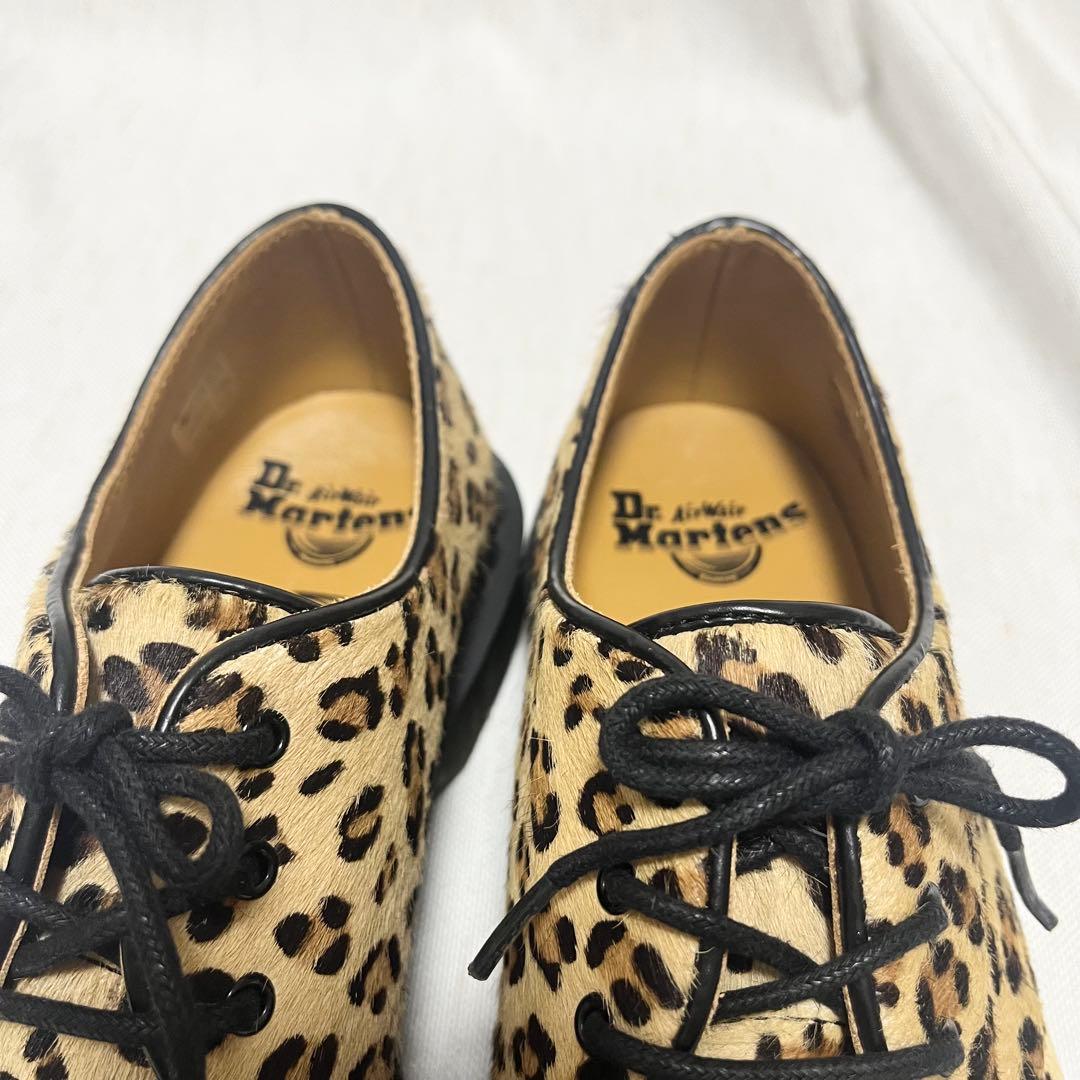 【未使用級】ドクターマーチン　ビームス　コラボ　別注　レオパード　3ホール　豹柄