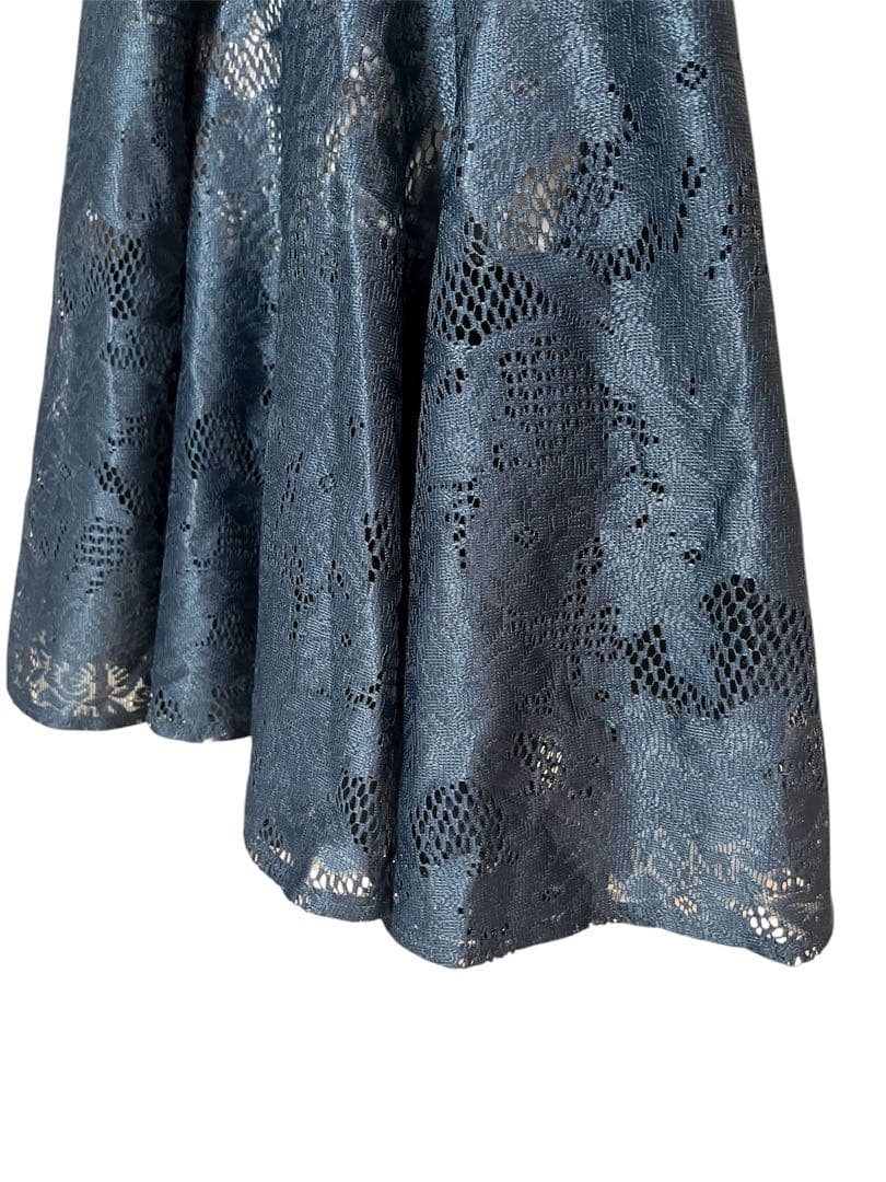 DorryDollシフォンボレロセット メニーウエイドレス　アビスブルー　M