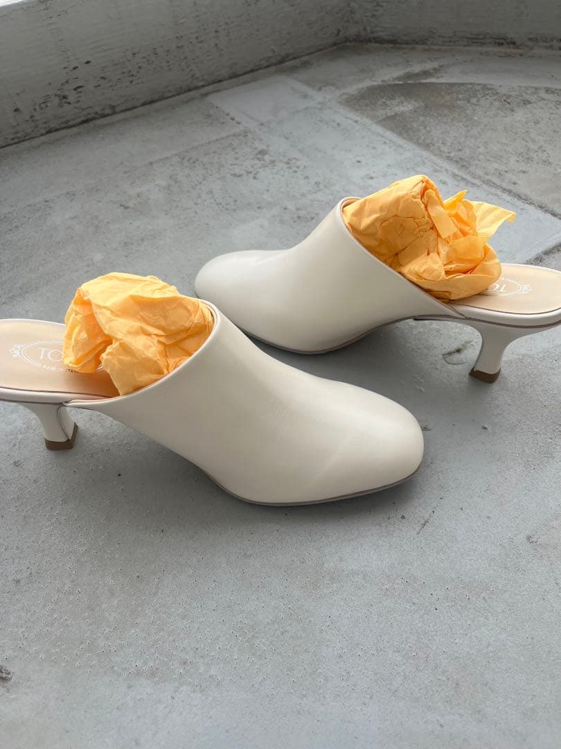 【試着のみ】TOD‘S ミュール 37裏張り済