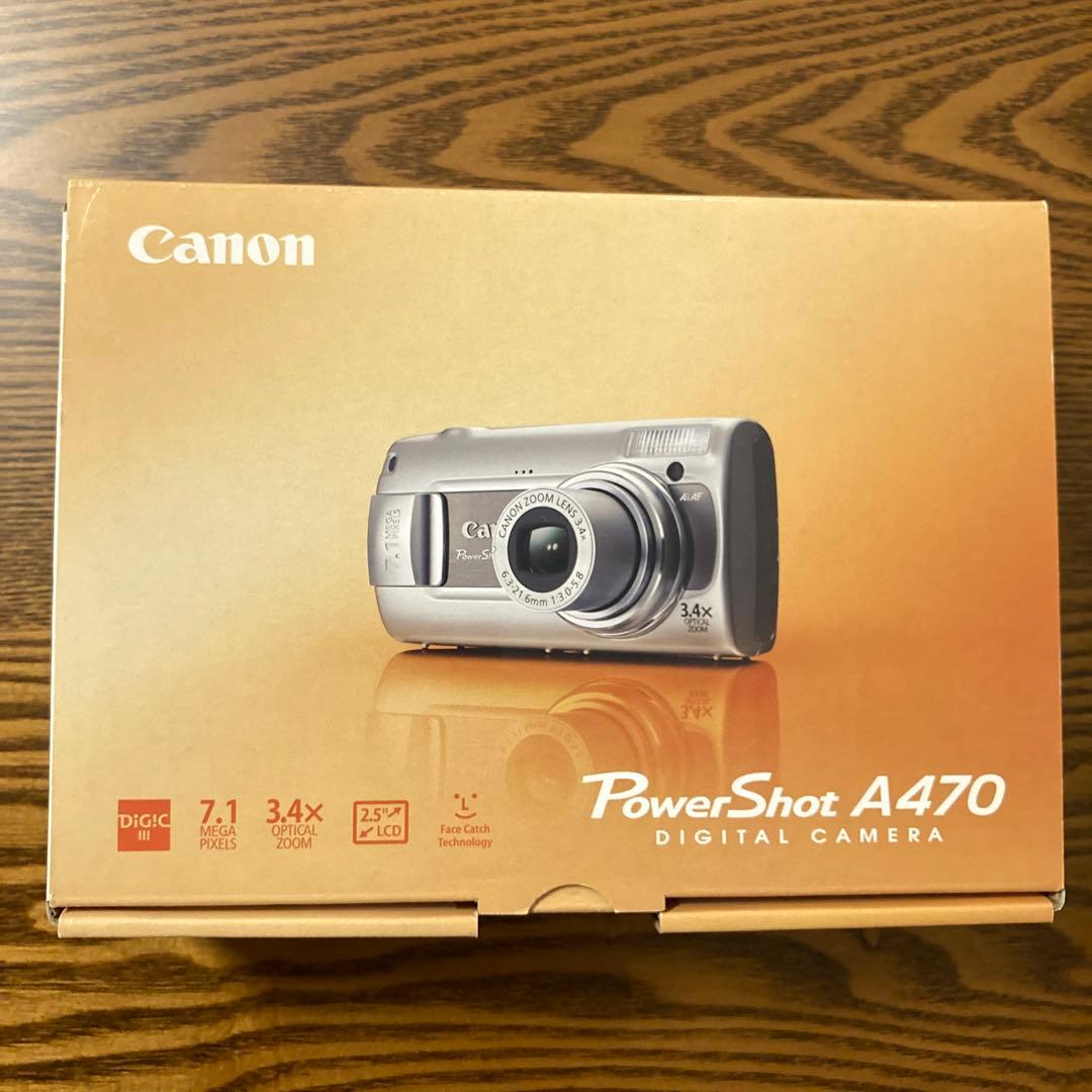 Canon PowerShot A470 デジタルコンパクトカメラ