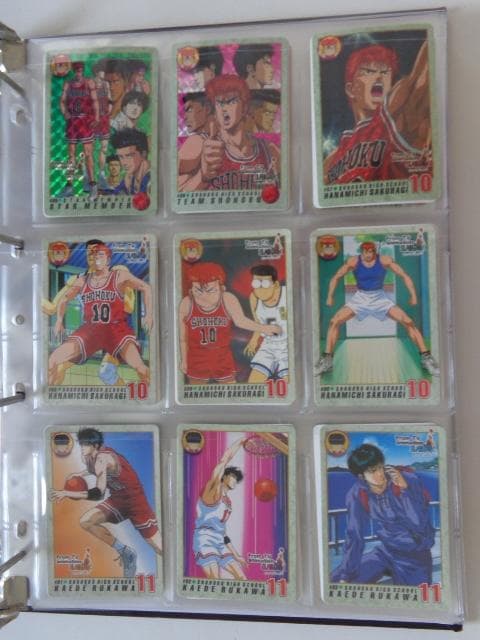 【全弾フルコンプ】スラムダンク カードダス 本弾