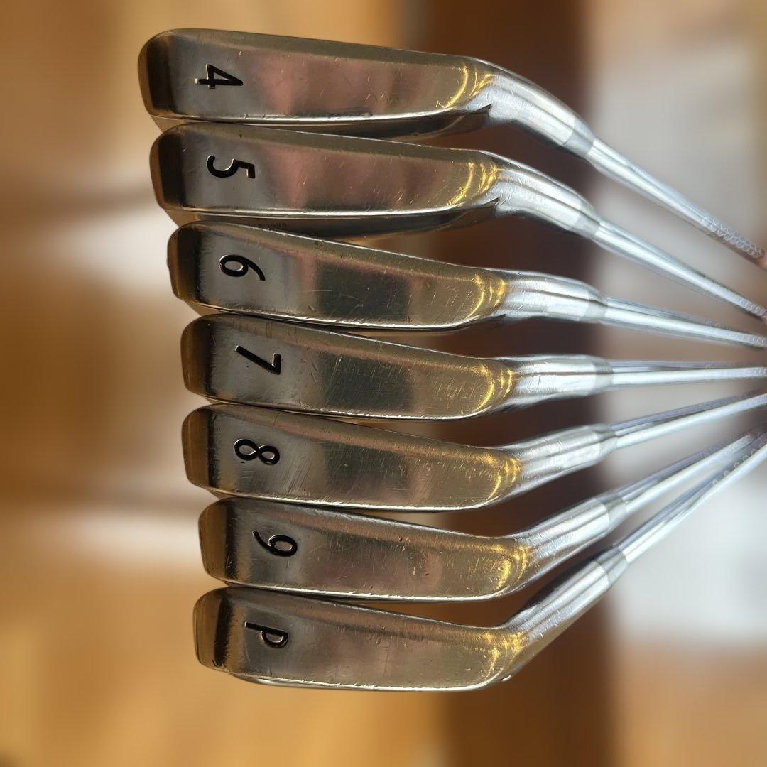 三浦技研　CB-1008 アイアン　モーダス125 S 4〜P スパイン済