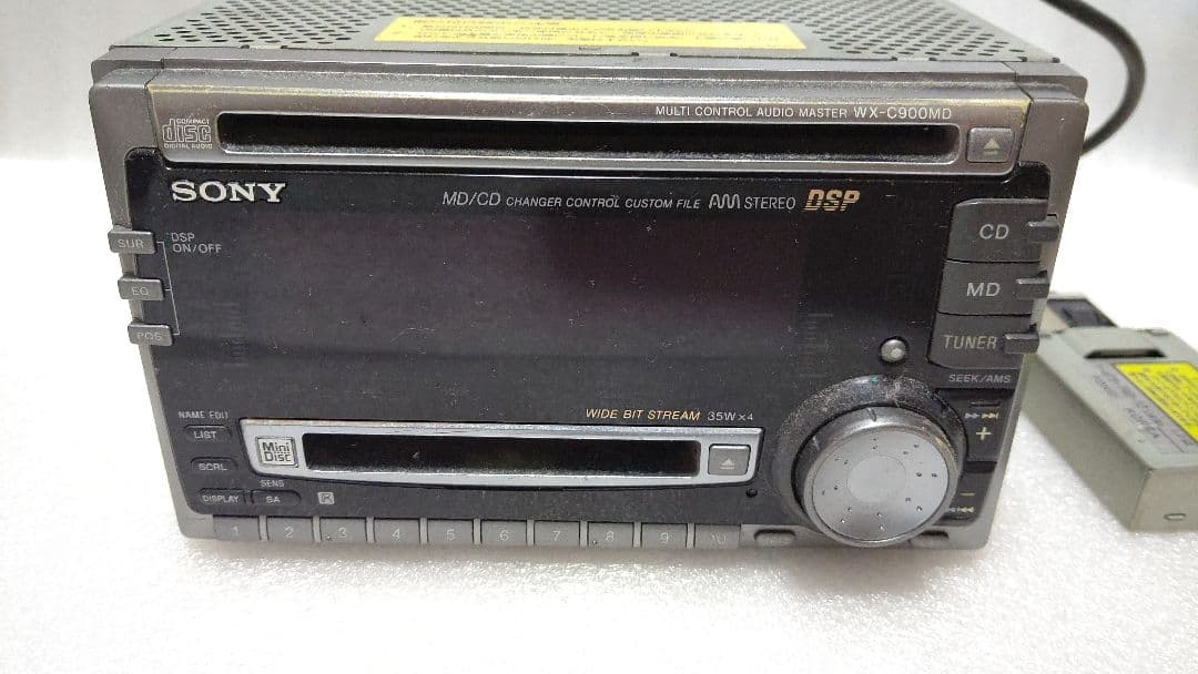 SONY MD CD WX-900MD 車載 オーディオ コンポ ジャンク