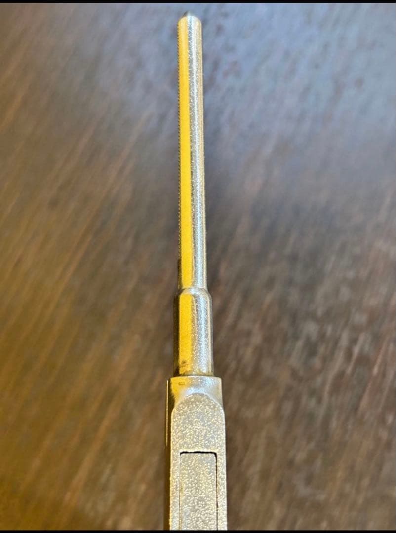 未使用品　HAKKO HI-MIC 5角　4ミリ丸アイロン　/レンツアイロン