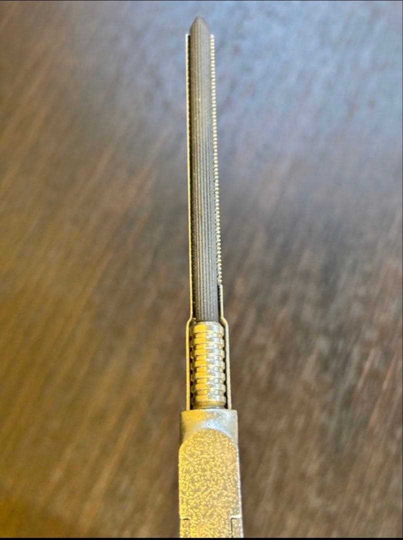 未使用品　HAKKO HI-MIC 5角　4ミリ丸アイロン　/レンツアイロン