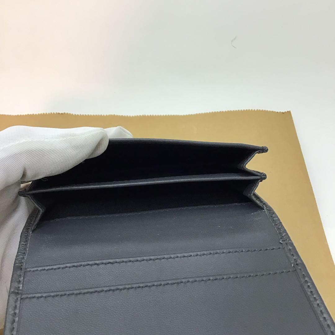 ❣️美品❣️ BALENCIAGA バレンシアガ　レザー 名刺入れ グレー