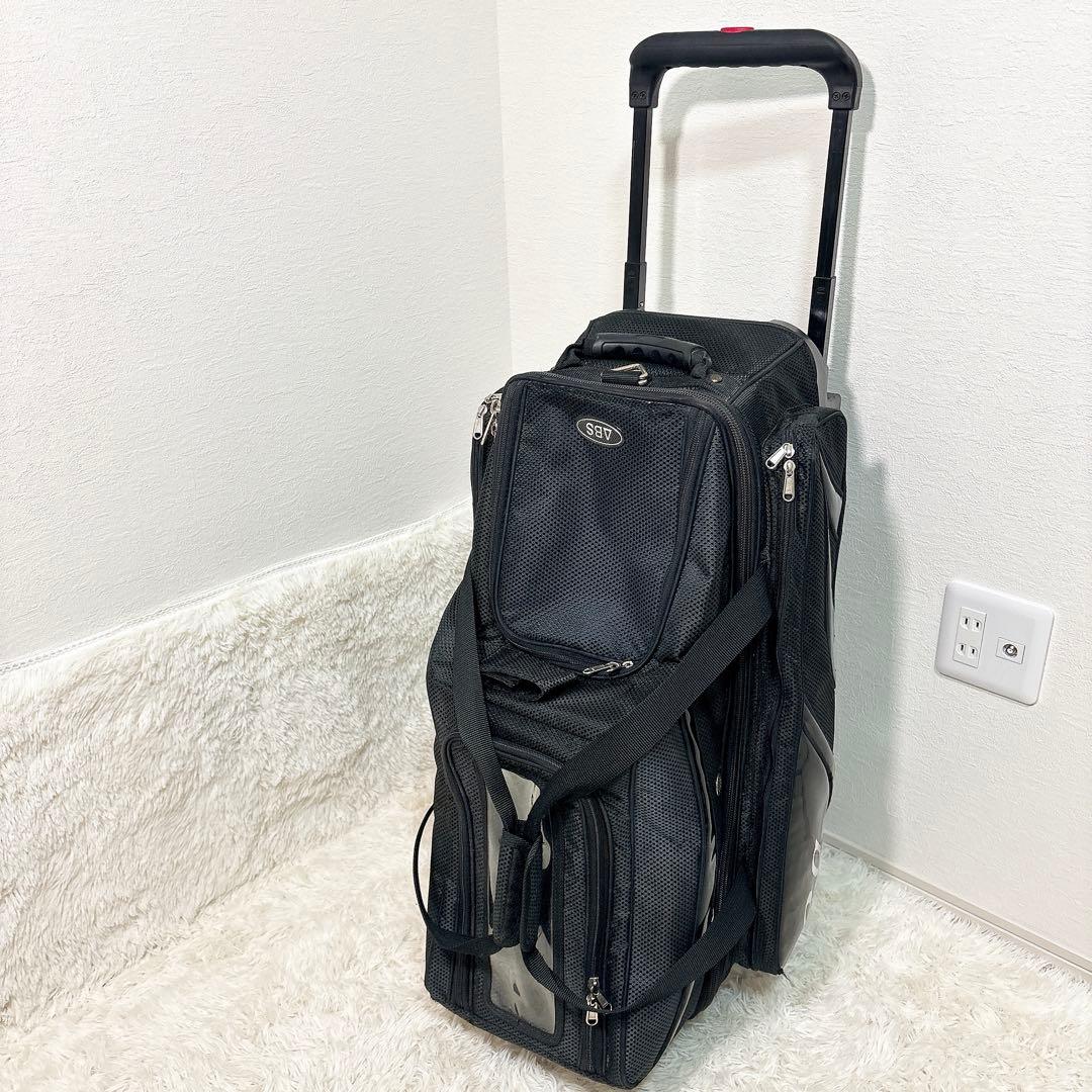 ✨送料無料✨ ABS Pro am ボウリング バッグ 3個 ブラック キャリー