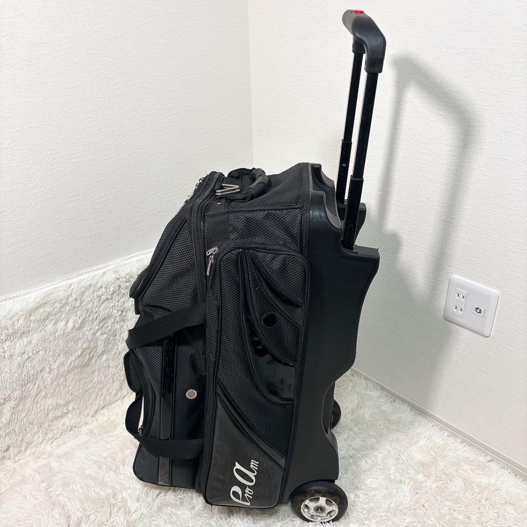 ✨送料無料✨ ABS Pro am ボウリング バッグ 3個 ブラック キャリー