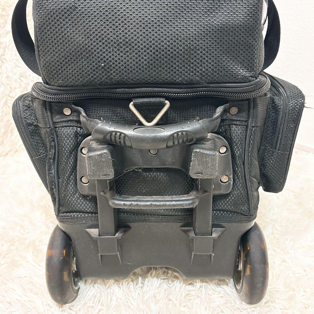 ✨送料無料✨ ABS Pro am ボウリング バッグ 3個 ブラック キャリー