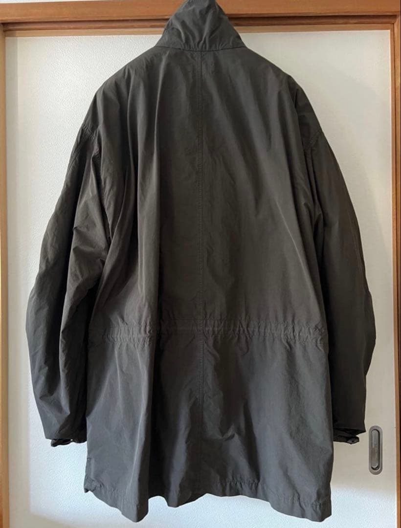 aton×ビューティ＆ユース別注　ショート丈モッズコート オリーブ