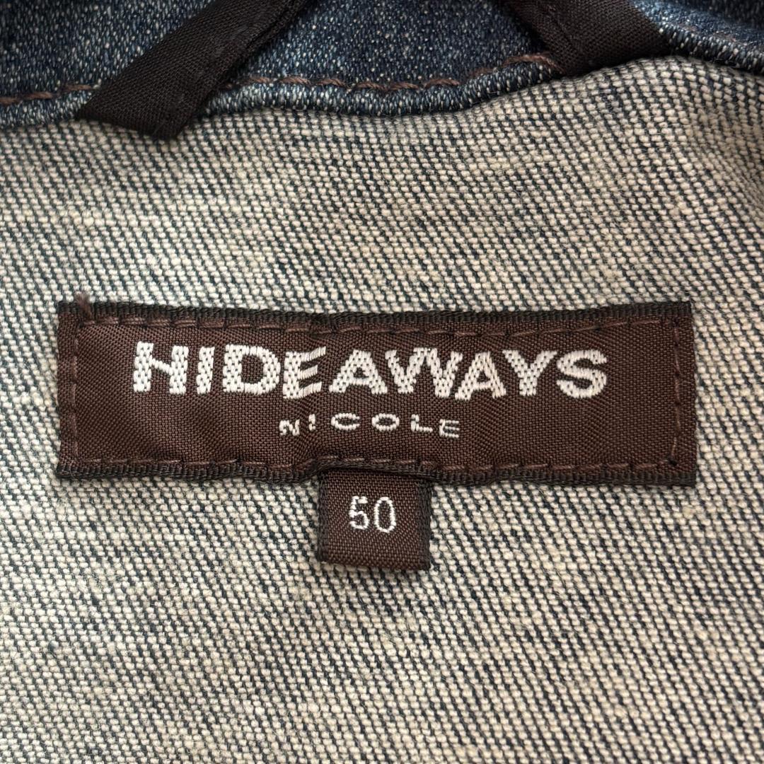 ハイダウェイズニコル 20周年記念限定デニムジャケット ISKO社製 XL