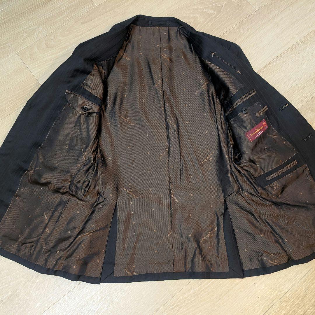 【美品】Ermenegildo Zegna ゼニア トロフェオ ブラック