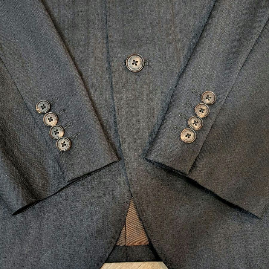 【美品】Ermenegildo Zegna ゼニア トロフェオ ブラック