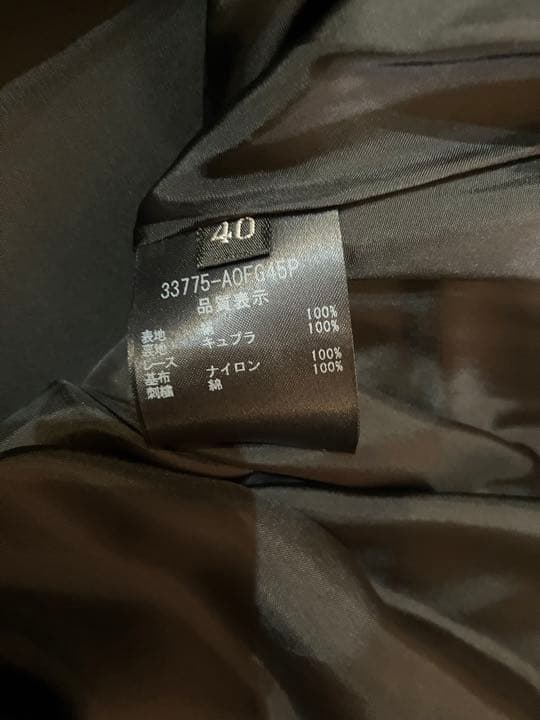 FOXEY ひざ丈ワンピース　シルク　フレア　タック