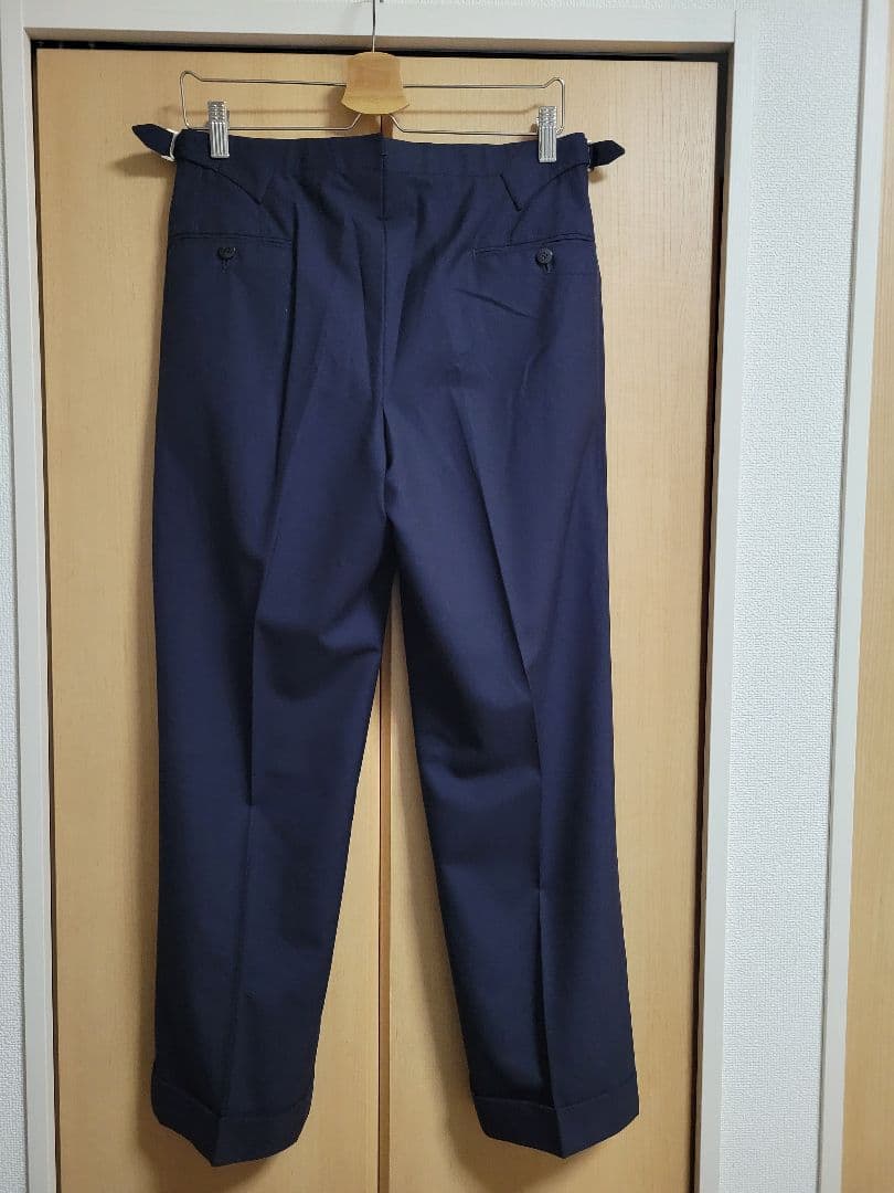 チェザーレ・アットリーニ ビスポーク ウールスーツ セットアップ 48